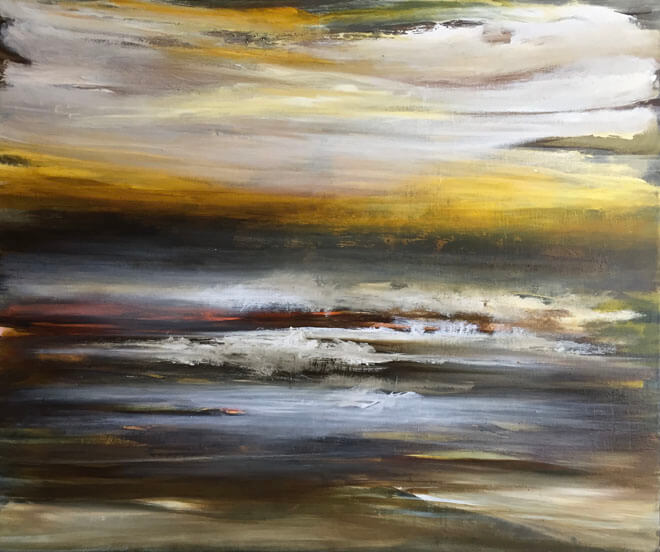 Uden titel. Akryl på lærred 