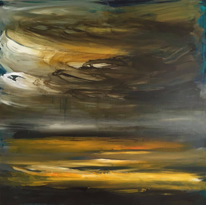 Uden titel. Akryl på lærred 