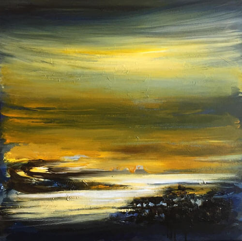 Uden titel. Akryl på lærred 